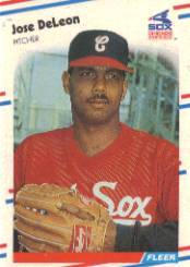 1988 Fleer Baseball Cards      395     Jose DeLeon